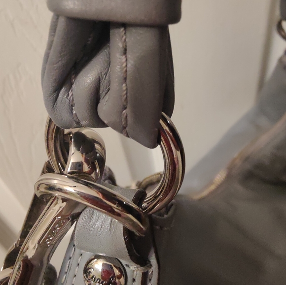 Coach Kristin Hobo Gray Handbag - Picture 2 of 8